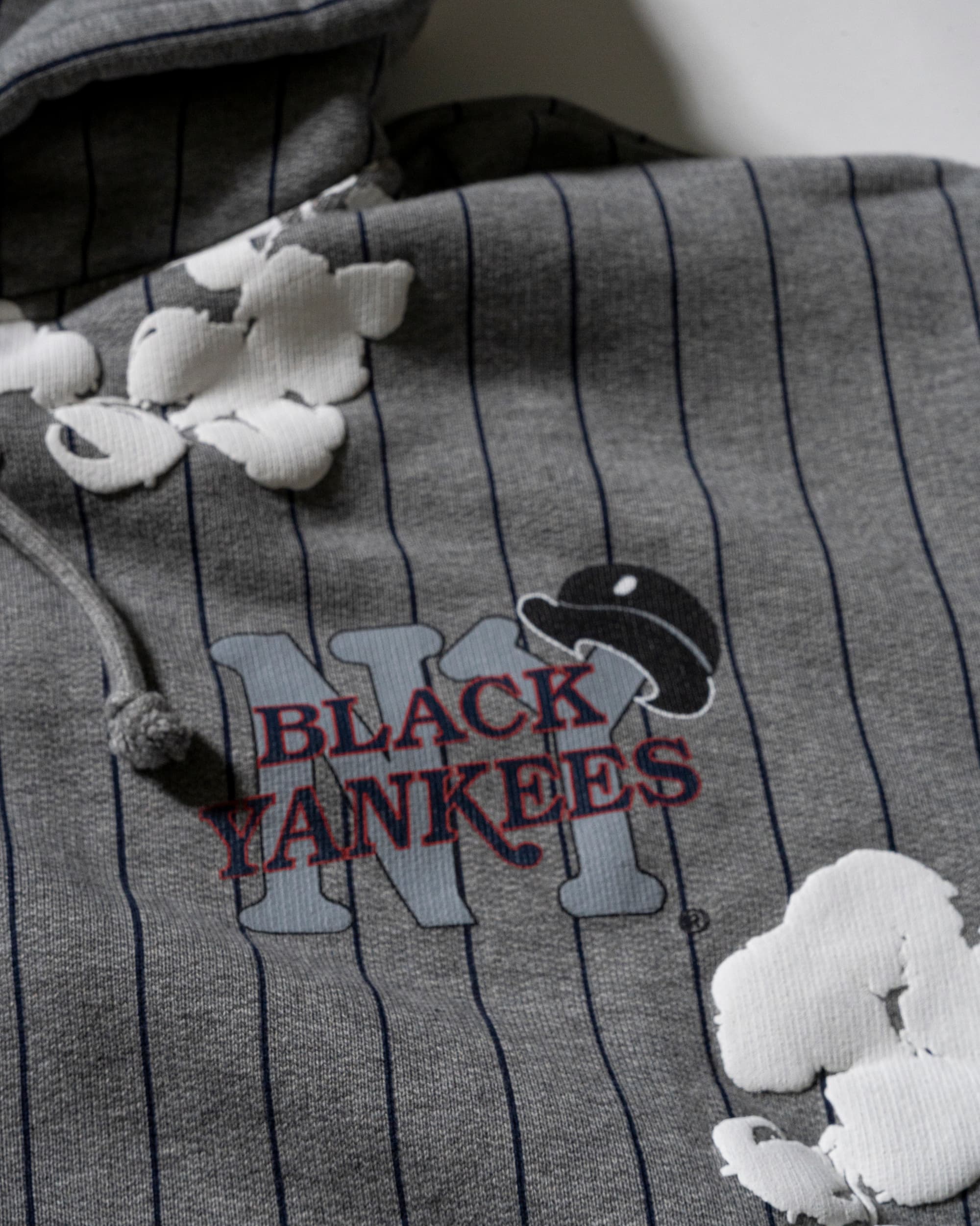 DT BLACK YANKEES CW ZIP HOODIE FW25TZH1126